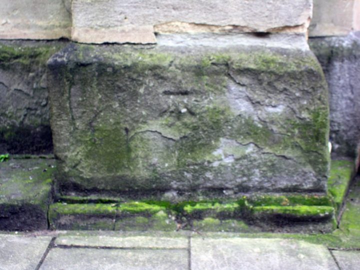 Benchmark on The Guildhall, Broad Street