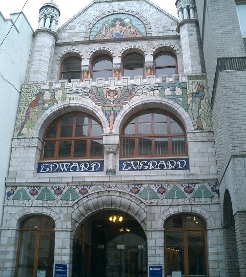The old Everard's Print Works building in Broad Street, Bristol.