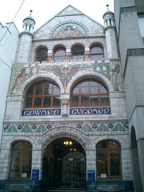 The old Everard's Print Works building in Broad Street, Bristol.