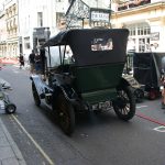 A picture from a public filming for the Doctor Who special The Giggle in Bristol, United Kingdom. This picture is
