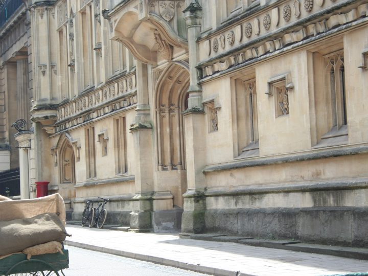 A picture from a public filming for the Doctor Who special The Giggle in Bristol, United Kingdom. This is a