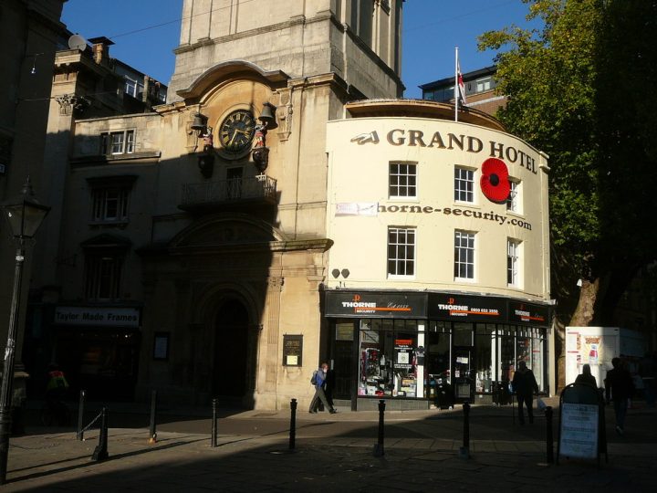 Junction of Broad Street and Corn Street, Bristol 