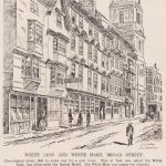 White Lon and White Hart, Broad Street, Bristol, pre 1865